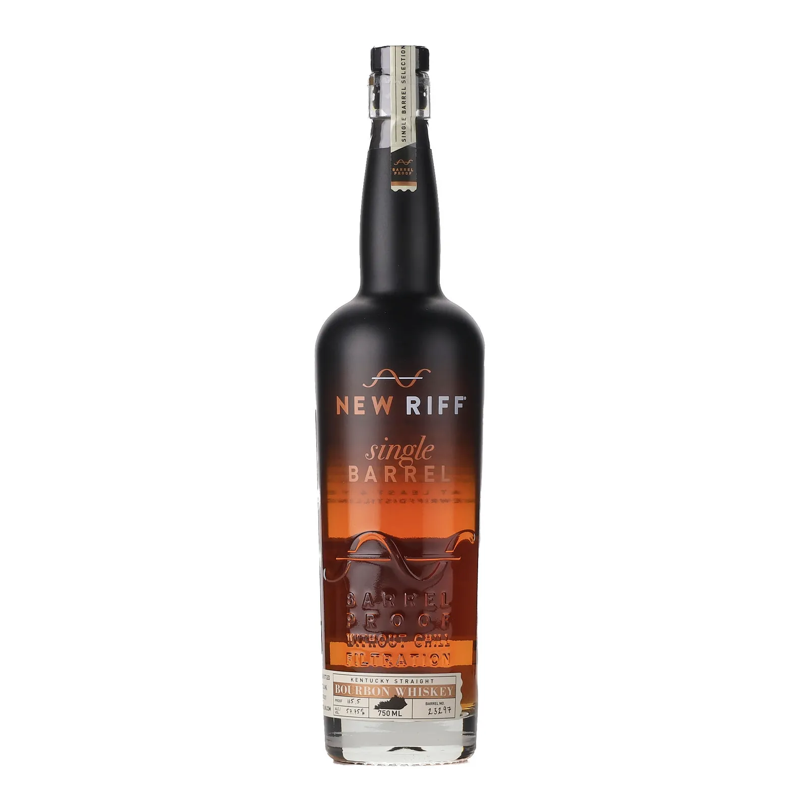 New Riff Bourbon MWC Private Barrel Selection 4 Year Old, New Charred Oak Cask, Cask #23297, 2024, 57.8% whisky bottle