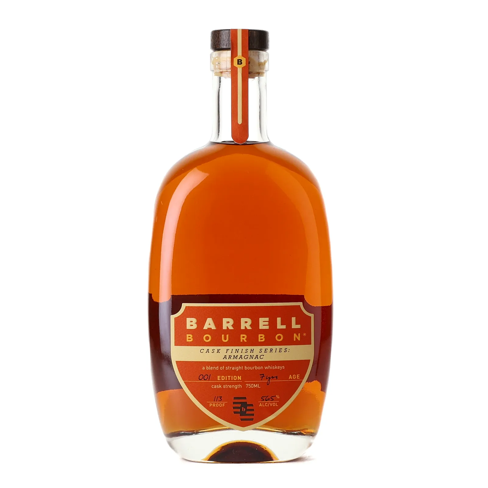Barrell Bourbon Cask Finish Series Armagnac 7 Year Old, Armagnac Cask, 001 Edition, 2025, 56.5% whisky bottle