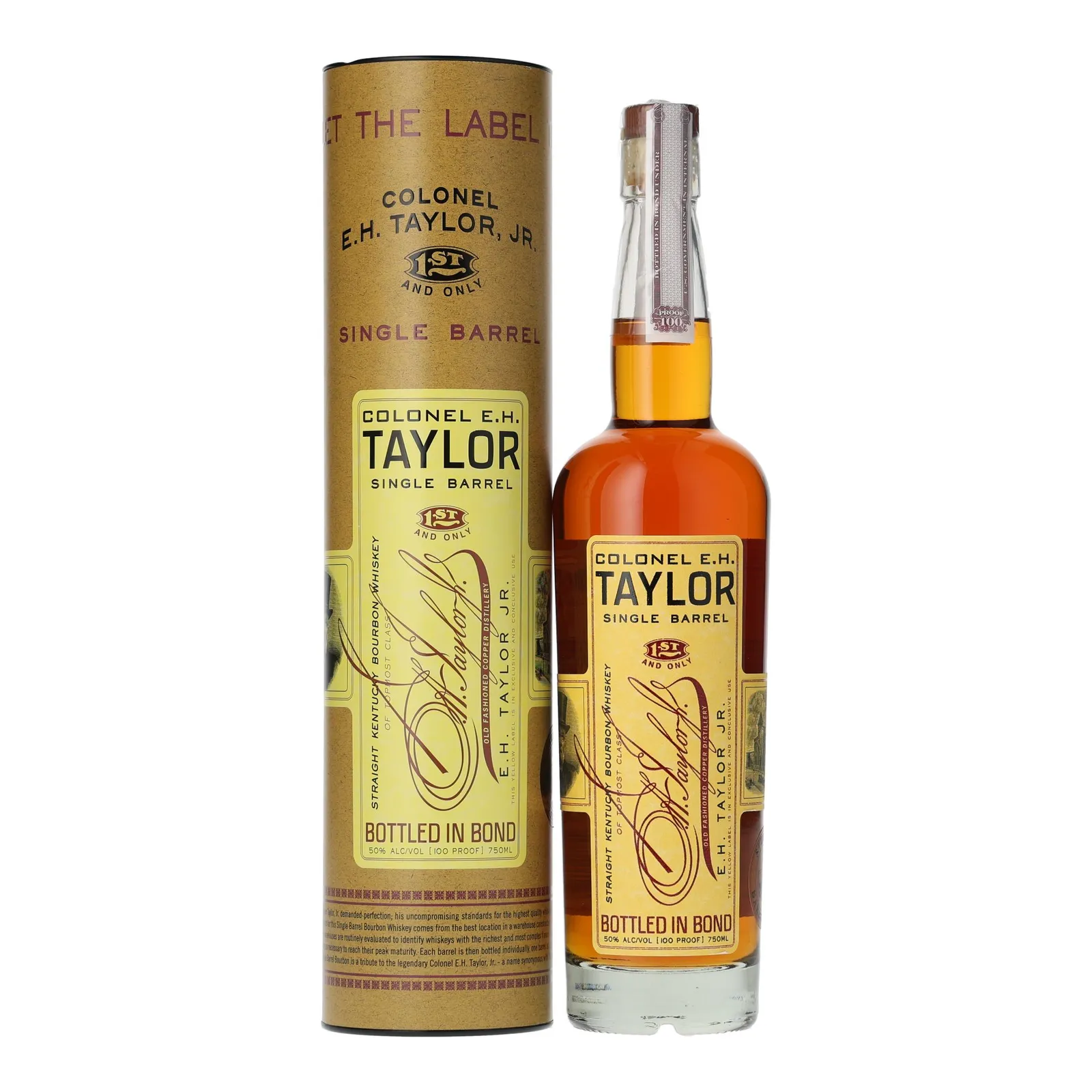 Colonel E.H. Taylor, Jr. Single Barrel Kenwood Liquors Private Barrel Selection, Cask #30, 2024, 50% whisky bottle