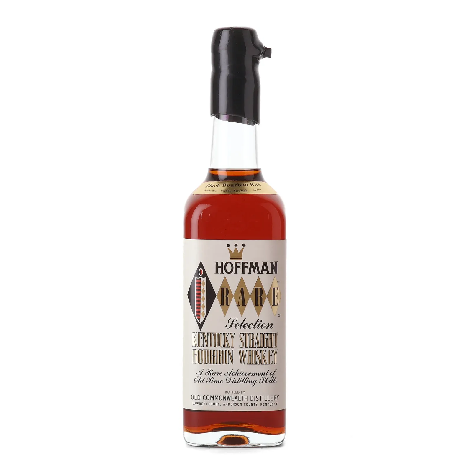 Hoffman Rare Selection Bourbon 'Black Bourbon Run' Private Barrel Selection, Cask #HRS-154, Old Commonwealth Distillery, 60.5% whisky bottle